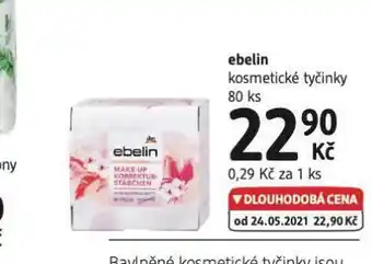 dm drogerie Ebelin kosmetické tyčinky nabídka