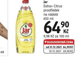 dm drogerie Jar prostředek na nádobí nabídka