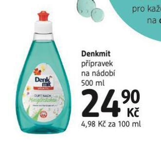 dm drogerie Denkmit přípravek na nádobí nabídka