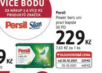 dm drogerie Persil power bars uni prací kapsle nabídka