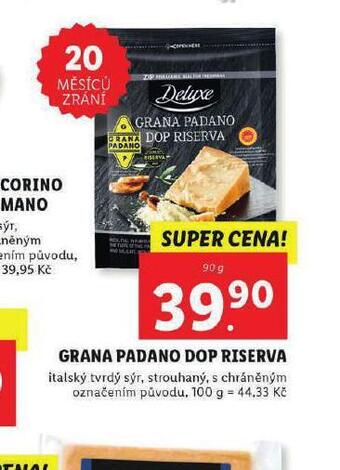 Lidl Grana padano dop riserva nabídka