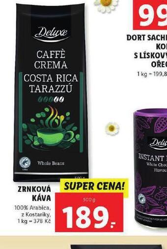 Lidl Zrnková káva nabídka