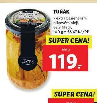Lidl Tuňák nabídka