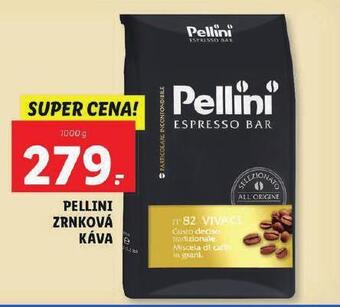Lidl Pellini zrnková káva nabídka