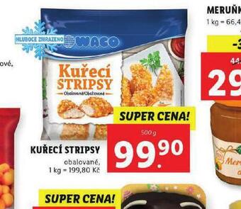Lidl Kuřecí stripsy nabídka