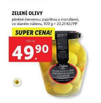 Lidl Zelené olivy nabídka