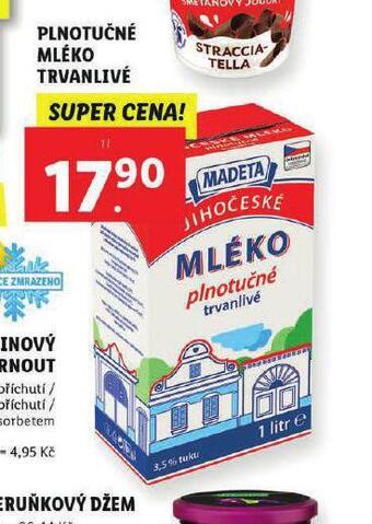 Lidl Trvanlivé mléko 3,5% nabídka