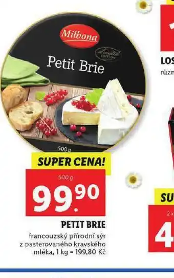 Lidl Petit brie nabídka