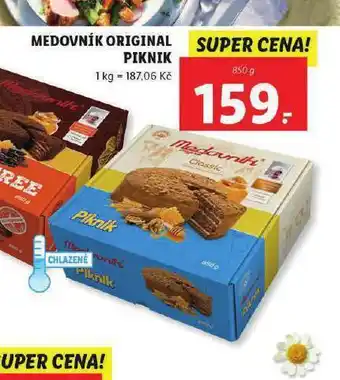 Lidl Medovník original piknik nabídka