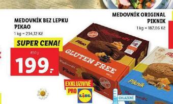 Lidl Medovník bez lepku pikao nabídka