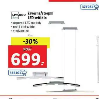 Lidl Závěsné / stropní led svítidlo nabídka