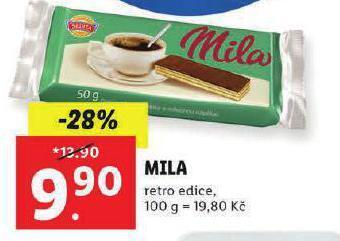 Lidl Mila nabídka