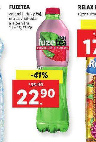 Lidl Fuzetea nabídka