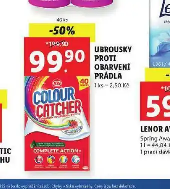 Lidl Ubrousky proti obarvení nabídka