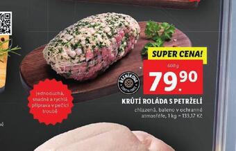 Lidl Krůtí roláda s petrželí nabídka
