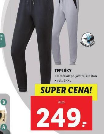 Lidl Tepláky nabídka