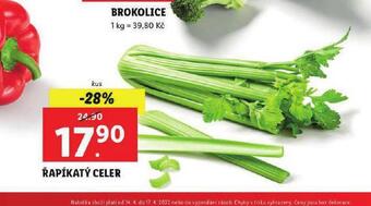 Lidl Řapíkatý celer nabídka