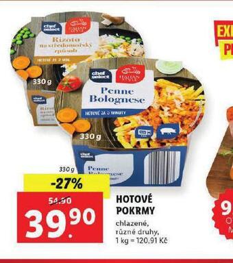 Lidl Hotové pokrmy nabídka