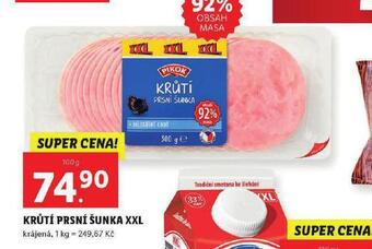 Lidl Krůtí prsní šunka xxl nabídka