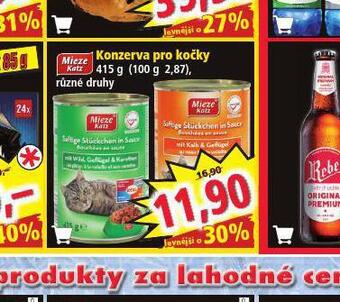 Norma Konzerva pro kočky nabídka