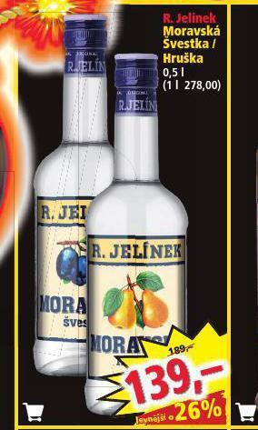 Norma R. jelínek moravská švestka / hruška nabídka