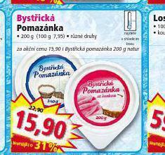 Norma Bystřická pomazánka nabídka