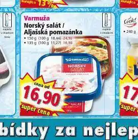 Norma Aljašská pomazánka nabídka