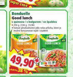 Norma Bonduelle good lunch nabídka