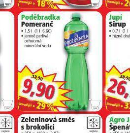 Norma Poděbradka pomeranč nabídka
