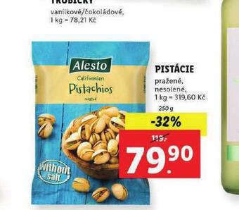Lidl Pistácie nabídka
