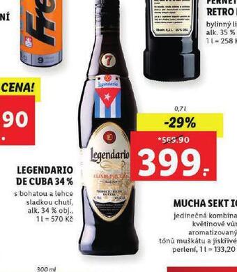 Lidl Legendario de cuba 34% nabídka