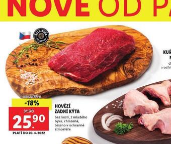 Lidl Hovězí zadní kýta nabídka