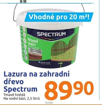 Action Lazura na zahradní dřevo Spectrum nabídka