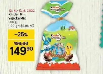 Tesco Kinder mini vajíčka mix nabídka