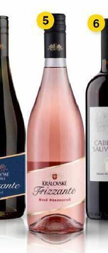 Královské frizzante rosé