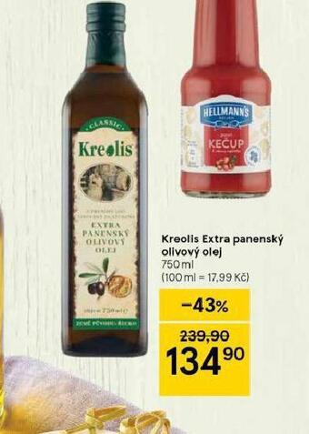 Tesco Kreolis extra panenský olivový olej nabídka