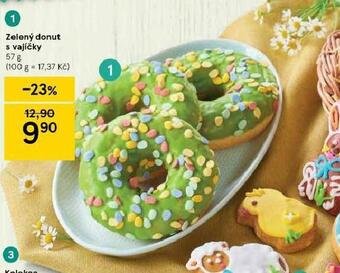 Tesco Zelený donut s vajíčky nabídka