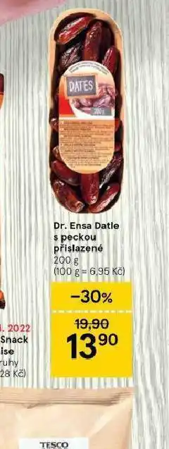 Tesco Dr. ensa datle s peckou přislazené nabídka