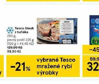 Tesco Tesco steak z tuňáka nabídka