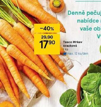 Tesco Mrkev svazková nabídka