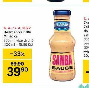 Tesco Hellmann´s bbq omáčka nabídka