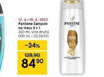 Tesco Pantene šampon nabídka