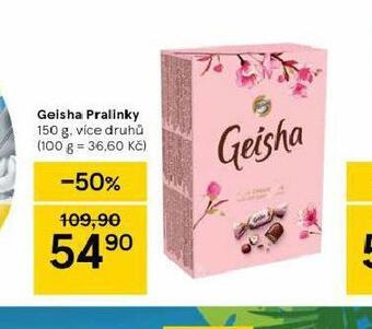 Tesco Geisha pralinky nabídka