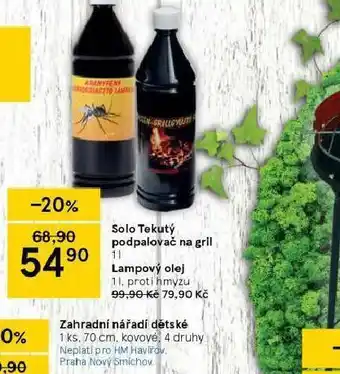 Tesco Lampový olej nabídka