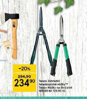 Tesco Zahradní teleskopické nůžky nabídka