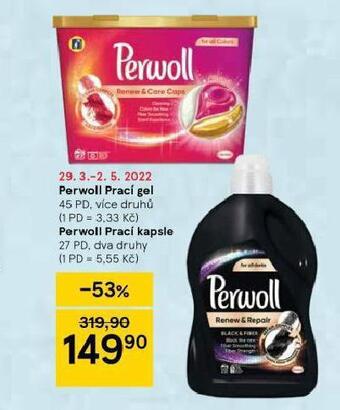 Tesco Perwoll prací prostředek nabídka