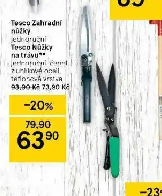 Tesco Zahradní nůžky nabídka