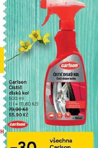 Tesco Carlson čistič disků kol nabídka