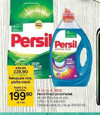 Tesco Persil prací prostředek nabídka