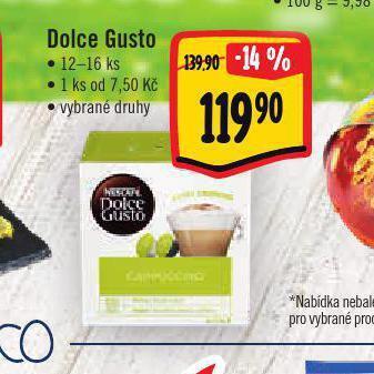 Jip Kapsle dolce gusto nabídka